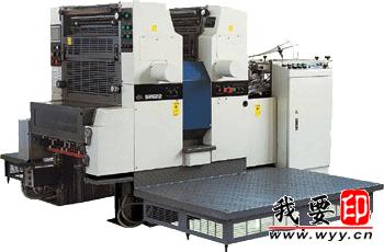【供應】BR622 四開雙色平版印刷機